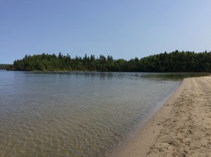 white lake beach